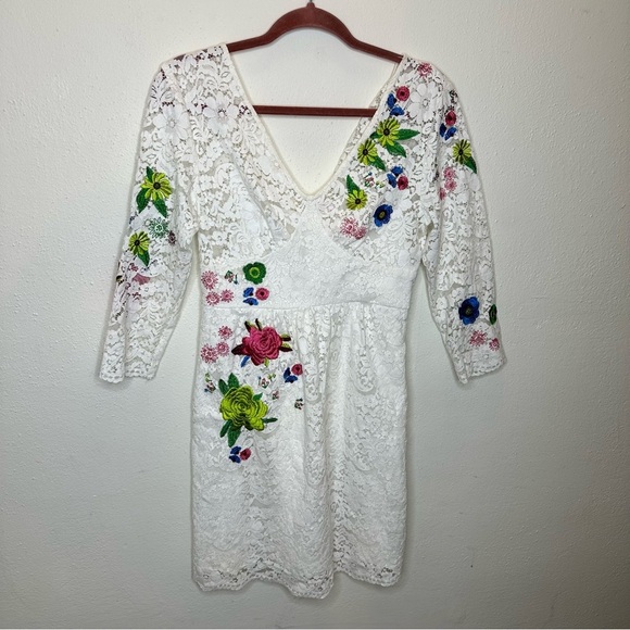 Anthropologie Adaline Lace Dress by Plenty by Tracy Reese Size 6 - Picture 5 of 16